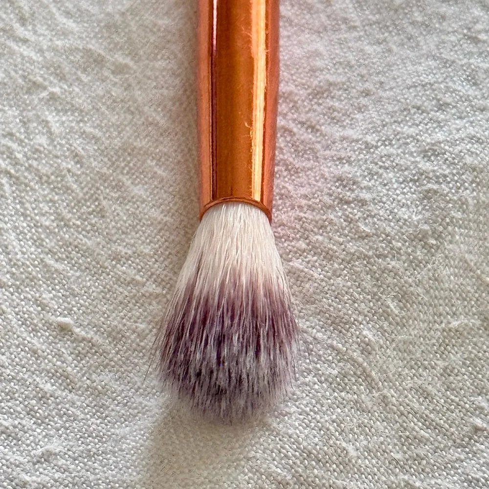 ALAMAR COSMETICS Ojitos Brush Trio Vol 1 Green & Gold 3 Pc Makeup Brush Set